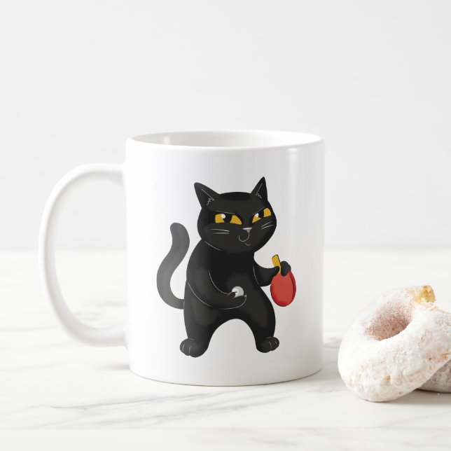 PONG CAT KAFFEETASSE (Mit Donut)