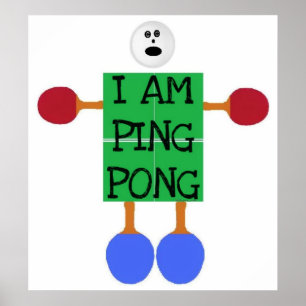 Pong ist das Leben Poster