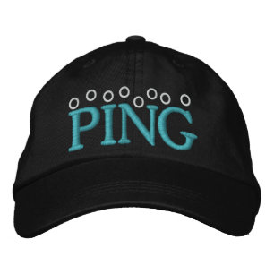 PONG - PING BESTICKTE KAPPE