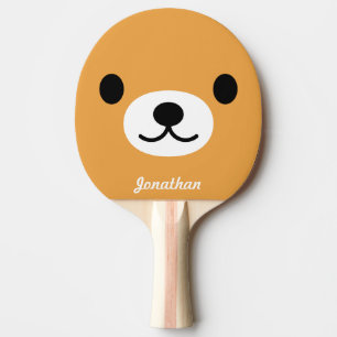 Pong Ping der Kinder niedliches der Bärpaddel Tischtennis Schläger