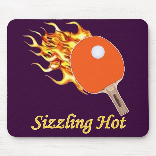 Pong-Pong-Pong zum Einstellen von Hot Flaming Mousepad (Vorne)