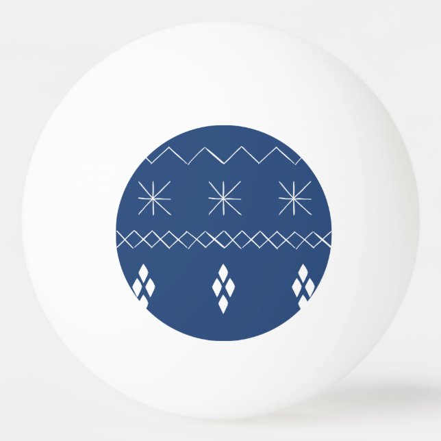 Pong Pong Weihnachtsball Tischtennisball (Vorderseite)