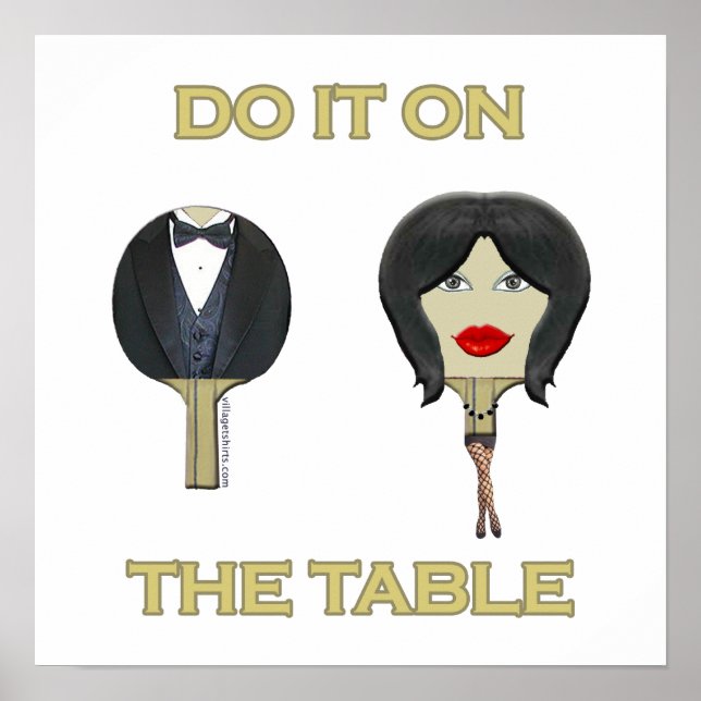 Pong-Tische Poster (Vorne)