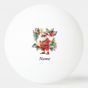 Pong Weihnachten Weihnachtsmann Tischtennisball