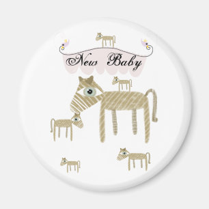 Ponies birds carroussis etsy new baby magnet