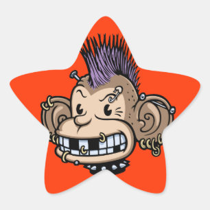 Ponkey Stern-Aufkleber