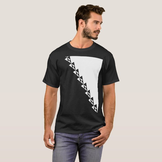 Pono - hawaiischer Stammes- Entwurfs-T - Shirt (Vorne ganz)