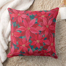 Ponssetias Winter Shelter Kissen