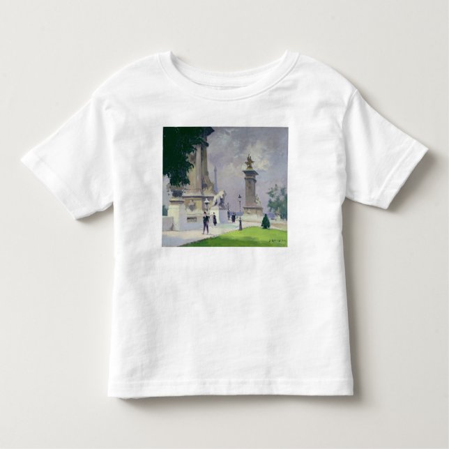 Pont Alexandre III, Paris Kleinkind T-shirt (Vorderseite)