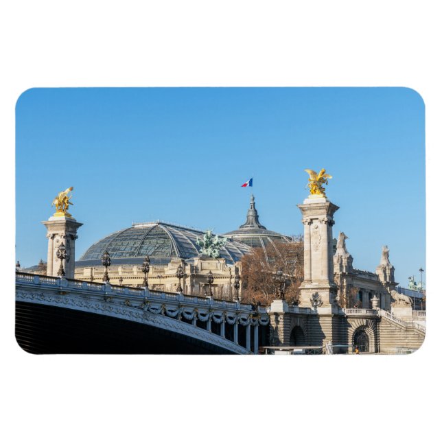 Pont Alexandre III und Grand Palais an einem sonni Magnet (Horizontal)