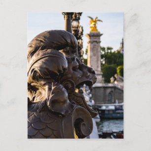 Pont Alexandre lll bridge - Paris, Frankreich Postkarte