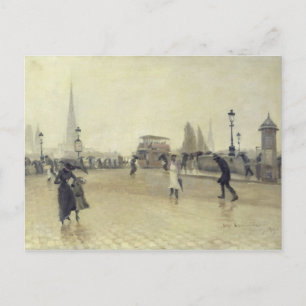 Pont Corneille, Rouen, 1891 Postkarte