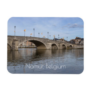 Pont de Jambes, Namur, Belgien Magnet