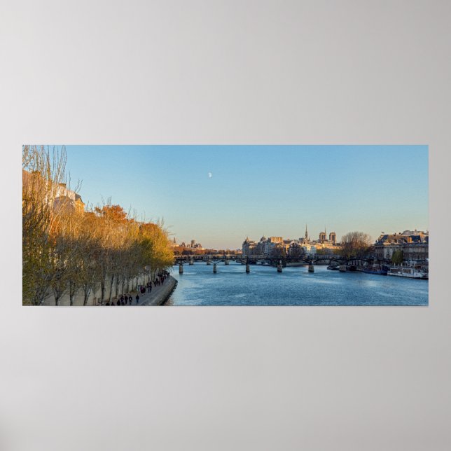 Pont des Arts and ile de la Cite - Paris, Frankrei Poster (Vorne)