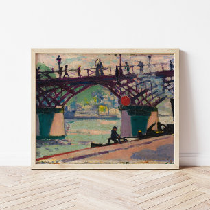 Pont Des Arts Henry Lyman Saően Poster