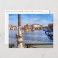 Pont des Arts on Valentine - Paris