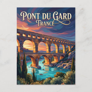 Pont du Gard Frankreich Postkarte