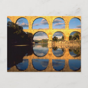 Pont du Gard, Gardon, Gard, Languedoc, Postkarte