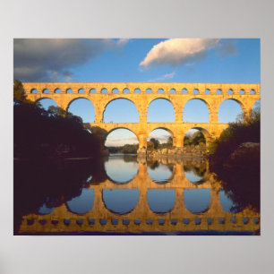 Pont du Gard, Gardon River, Gard, Languedoc Poster