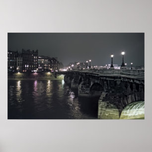 PONT NEUF BRIDGE - PARIS FRANKREICH POSTER