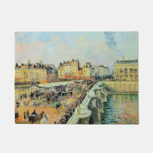 Pont Neuf, Nachmittag, Sonnenlicht Camille Pissarr Fußmatte