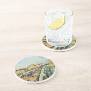 Pont Neuf, Nachmittag, Sonnenlicht Camille Pissarr Getränkeuntersetzer