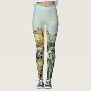Pont Neuf, Nachmittag, Sonnenlicht Camille Pissarr Leggings