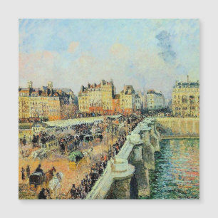 Pont Neuf, Nachmittag, Sonnenlicht Camille Pissarr Magnetkarte
