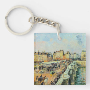 Pont Neuf, Nachmittag, Sonnenlicht Camille Pissarr Schlüsselanhänger