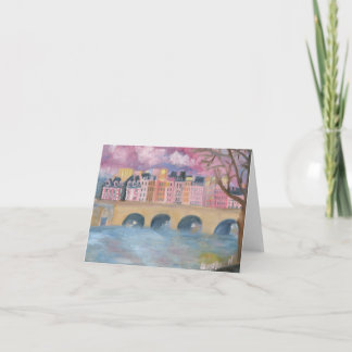 Pont Neuf: PARIS Notecard Karte