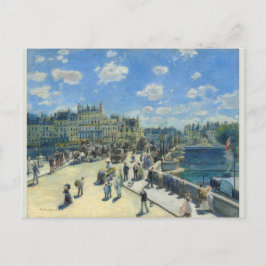 Pont Neuf Paris Pierre-Auguste Renoir Postkarte