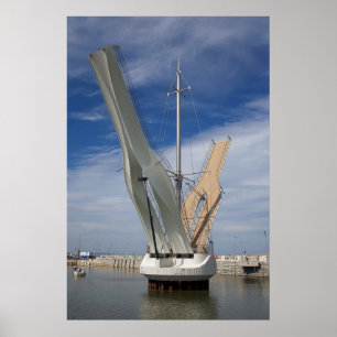 Pont y Ddraig Bridge Poster. Poster