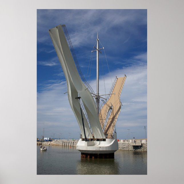 Pont y Ddraig Bridge Poster. Poster (Vorne)