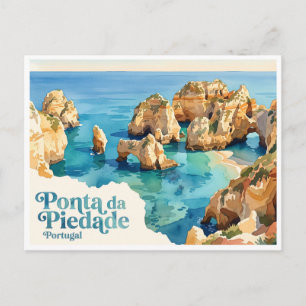 Ponta da Piedade Lagos Portugal Postkarte