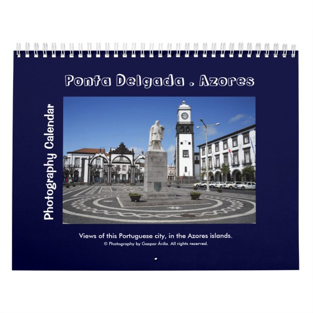 Ponta Delgada, Azoren - Kalender für Fotografie (Titelbild)