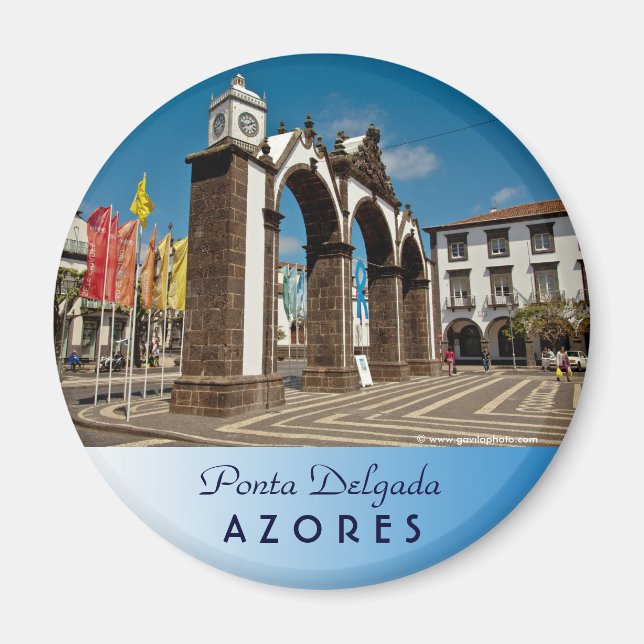 Ponta Delgada, Azoren Magnet (Vorne)