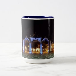 Ponta Delgada Stadt versieht Tasse mit einem