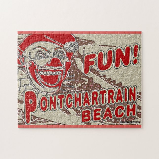 Pontchartrain Strand, Vintage, Puzzle (Horizontal)