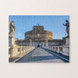 Ponte and Castle Sant'Angelo - Rom, Italien Puzzle