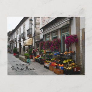 Ponte da Barca - Das echte Portugal Postkarte