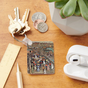 Ponte Della Paglia, Venedig von Maurice Prendergas Schlüsselanhänger