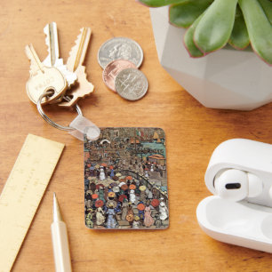 Ponte Della Paglia, Venedig von Maurice Prendergas Schlüsselanhänger