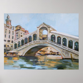 Ponte Rialto | Venedig, Italien Poster