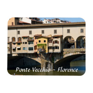 Ponte Vecchio alte Brücke - Florenz, Italien Magnet