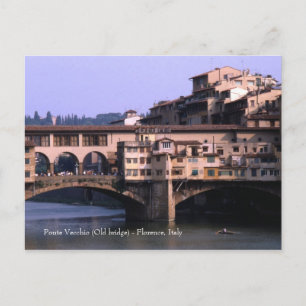 Ponte Vecchio (alte Brücke)   Postkarte