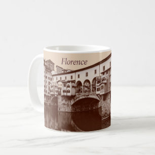 Ponte Vecchio Brown Café Tasse