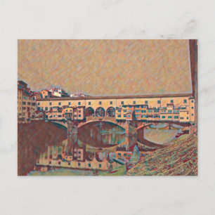 Ponte Vecchio Card Postkarte
