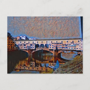 Ponte Vecchio Card Postkarte