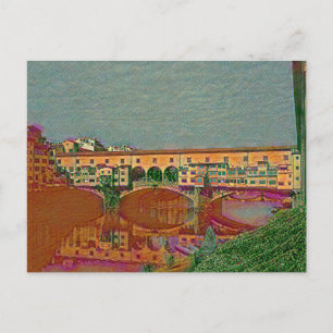 Ponte Vecchio Card Postkarte