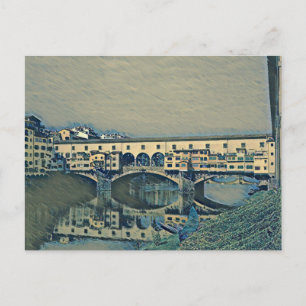 Ponte Vecchio Card Postkarte
